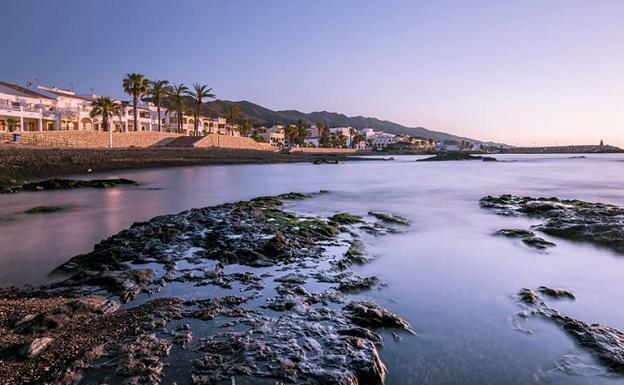 Vista de la pedanía cuevana de Villaricos desde Cala Verde.