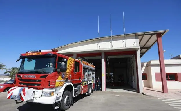 Parque de bomberos de Huércal-Overa.