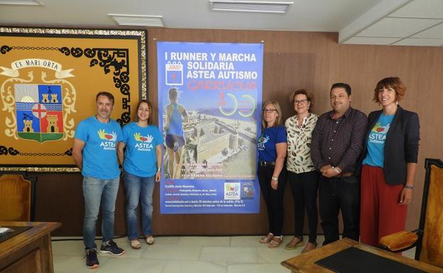 Presentación de la carrera solidaria en favor de Astea Autismo.