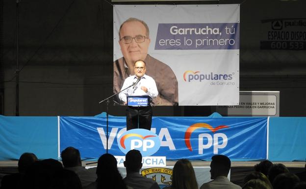 Juan Francisco Fernández, candidato del PP a la Alcaldía de Garrucha.