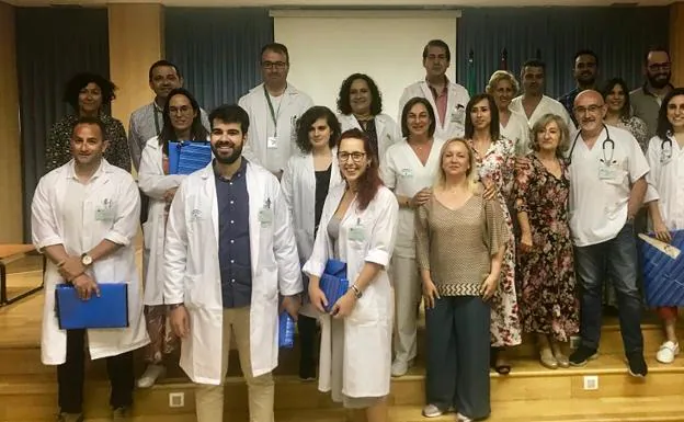 Acto celebrado esta semana en el hospital huercalense de La Inmaculada.