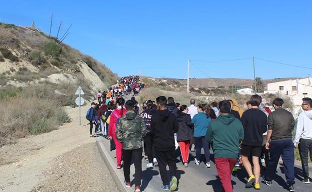 Ruta realizada por las pedanías de Antas