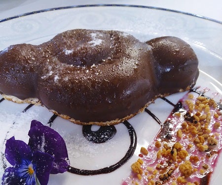 Postre elaborado por Terraza Carmona