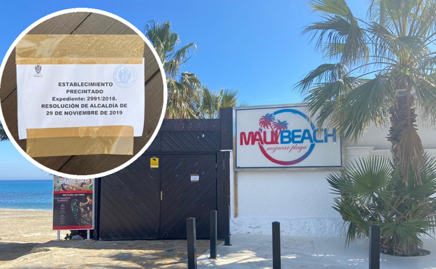 Chiringuitos de Mojácar | El Ayuntamiento de Mojácar cierra el Maui