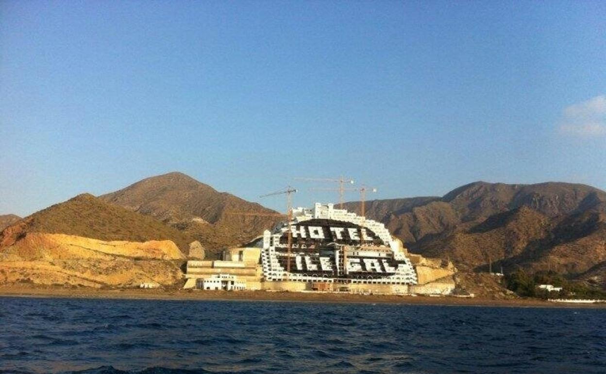 Hotel El Agarrobico en Carboneras. 