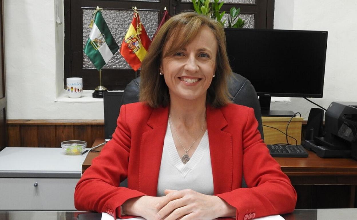 Francisca Lourdes Fernández, alcaldesa de Huércal-Overa. 