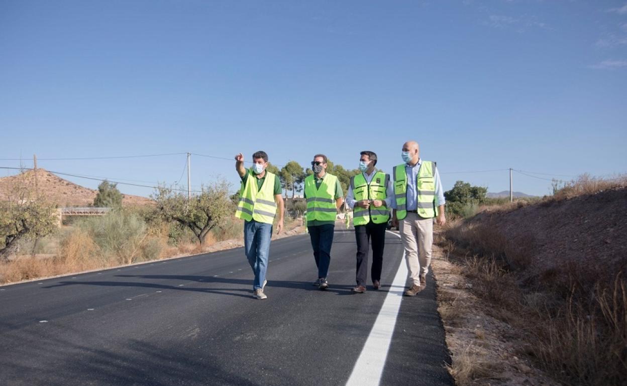 Diputación mejora la conexión entre Huércal-Overa y sus pedanías a través de la AL-8103