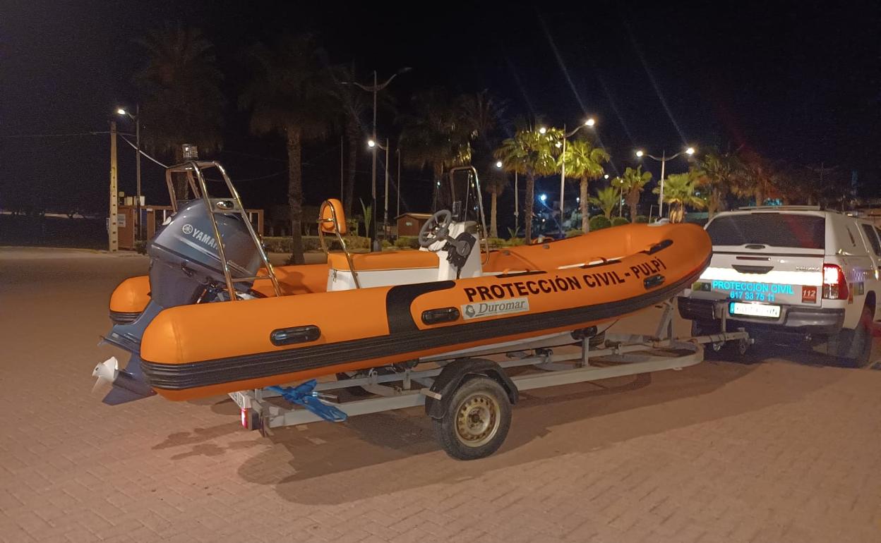 Provincia de Almería | El Ayuntamiento de Pulpí equipa a Protección Civil con una nueva embarcación