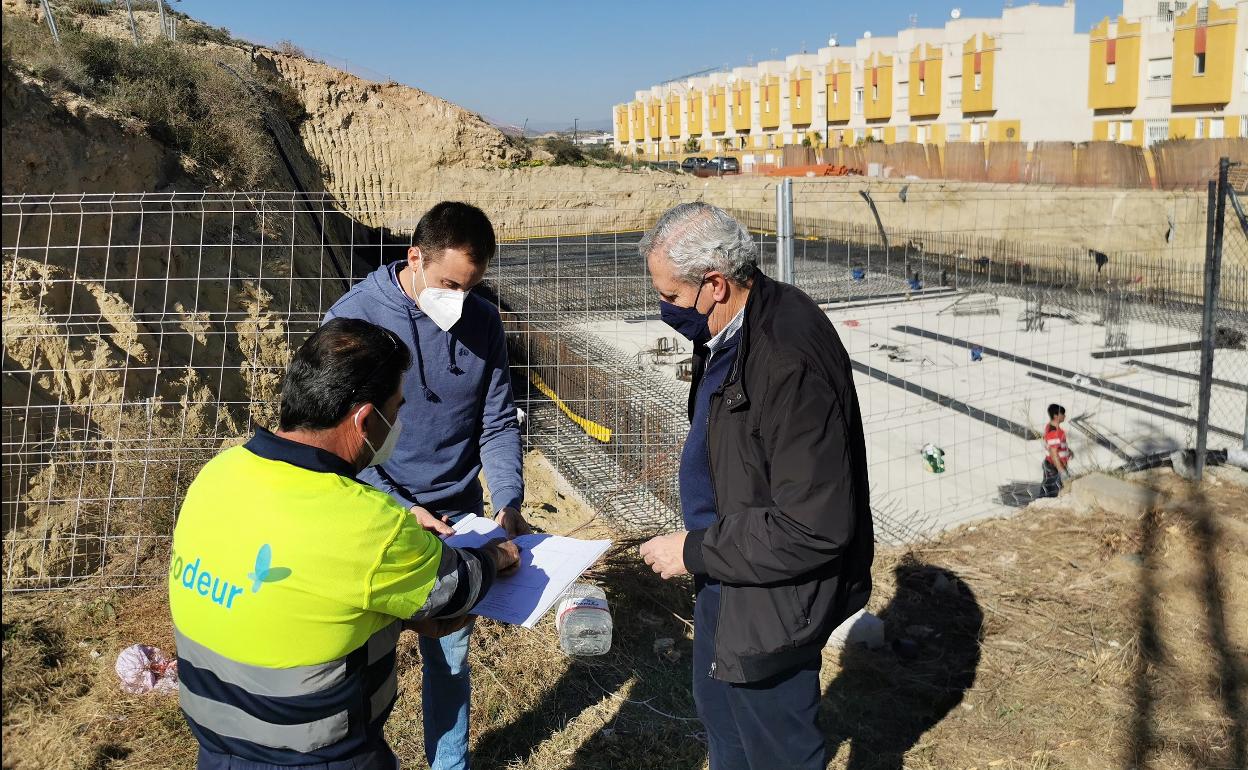 Provincia de Almería | Vera | Las obras del nuevo depósito de aguas de 'El Hacho' avanzan a muy buen ritmo