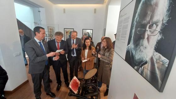 El Museo Taller Emilio Sdun celebra su aniversario con la visita del cónsul de Alemania