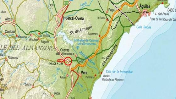 Corte de tráfico este martes en la A-7 por las obras de la autovía del Almanzora
