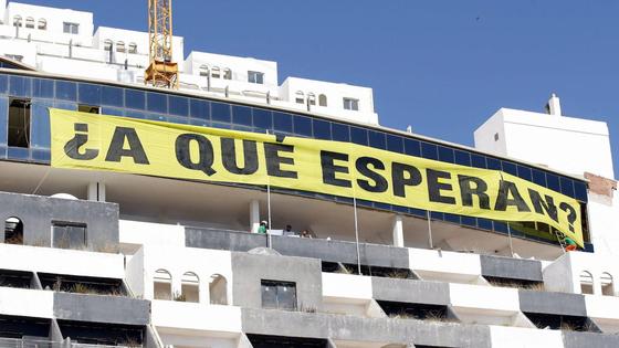 Greenpeace pide anular la sentencia que declara «plenamente legal» la licencia del Algarrobico