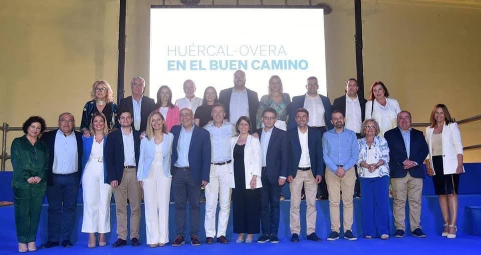 El PP busca revalidarse en Huércal-Overa para seguir «por el buen camino»