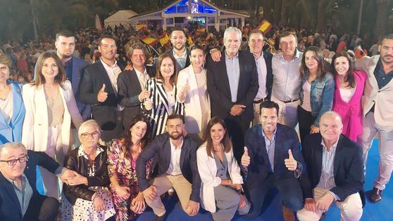 Alfonso García (PP) irá acompañado de «personas que se dejarán el corazón» por Vera