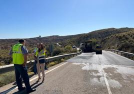 Trabajos en Sorbas.