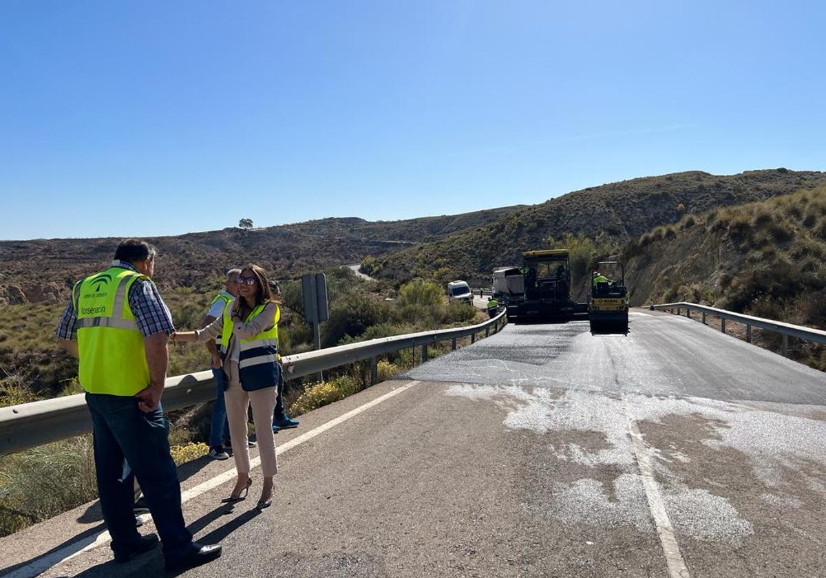 Trabajos en Sorbas.