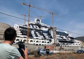 Imagen de archivo del hotel del Algarrobico, en Carboneras.