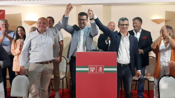 El PSOE borra las informaciones de Félix Bolaños en el mitin de Mojácar