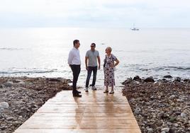 José Francisco Garrido: «Hemos logrado regularizar la rampa de varada de Las Negras en menos de dos meses»