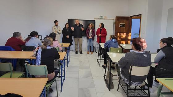 15 personas se forman en Cuevas en un curso socio-sanitario para el Certificado de Profesionalidad