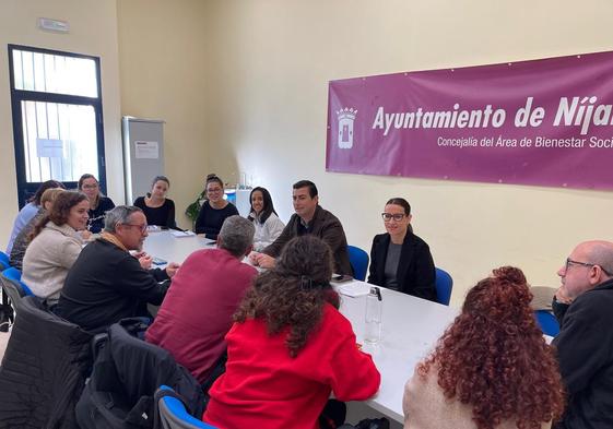 El alcalde de Níjar se reúne con la Mesa del Tercer Sector