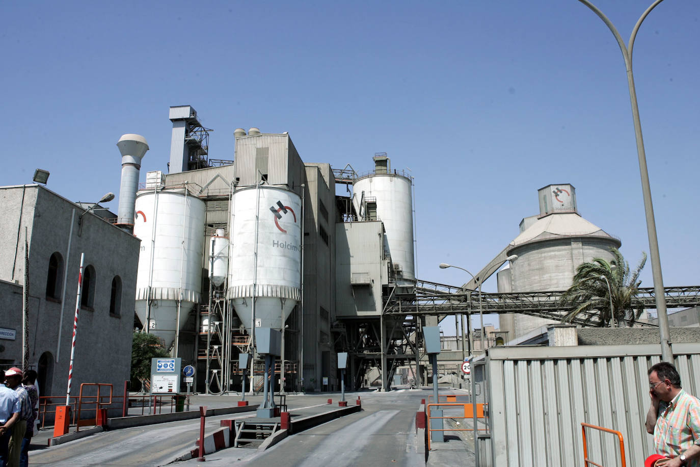 Imagen de archivo de Holcim, en Carboneras.