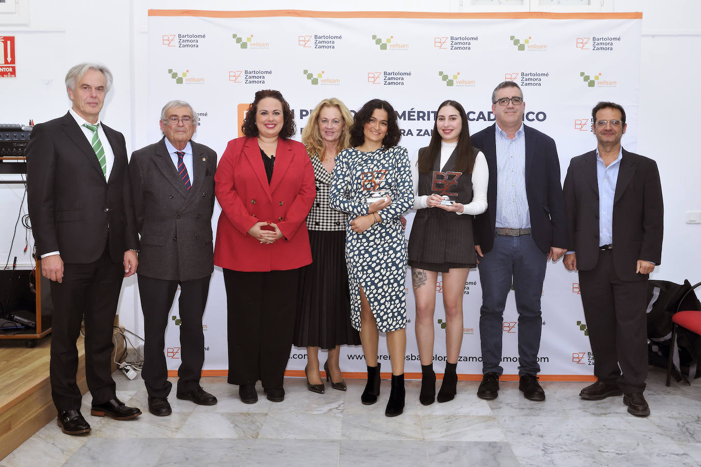 Entrega de los galardones de la segunda convocatoria del 'Premio Bartolomé Zamora Zamora'.