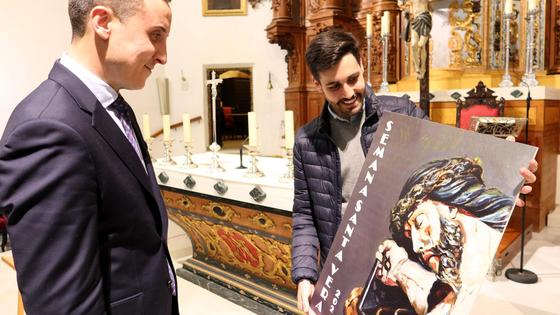 La obra «Misericordia» del artista sevillano Diego Sánchez, anunciará la Semana Santa de Vera