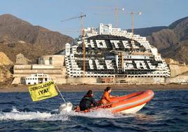 Greenpeace lleva el hotel de El Algarrobico al Tribunal Europeo de Derechos Humanos