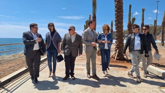 La ampliación del paseo marítimo de Garrucha, abierta para el verano