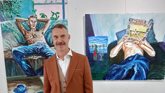 Frank Notteboom lleva a Mojácar su ciclo «No hay moros en la costa»