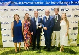 La empresa almeriense J.Cano recibe el premio Empresa Familiar 2024