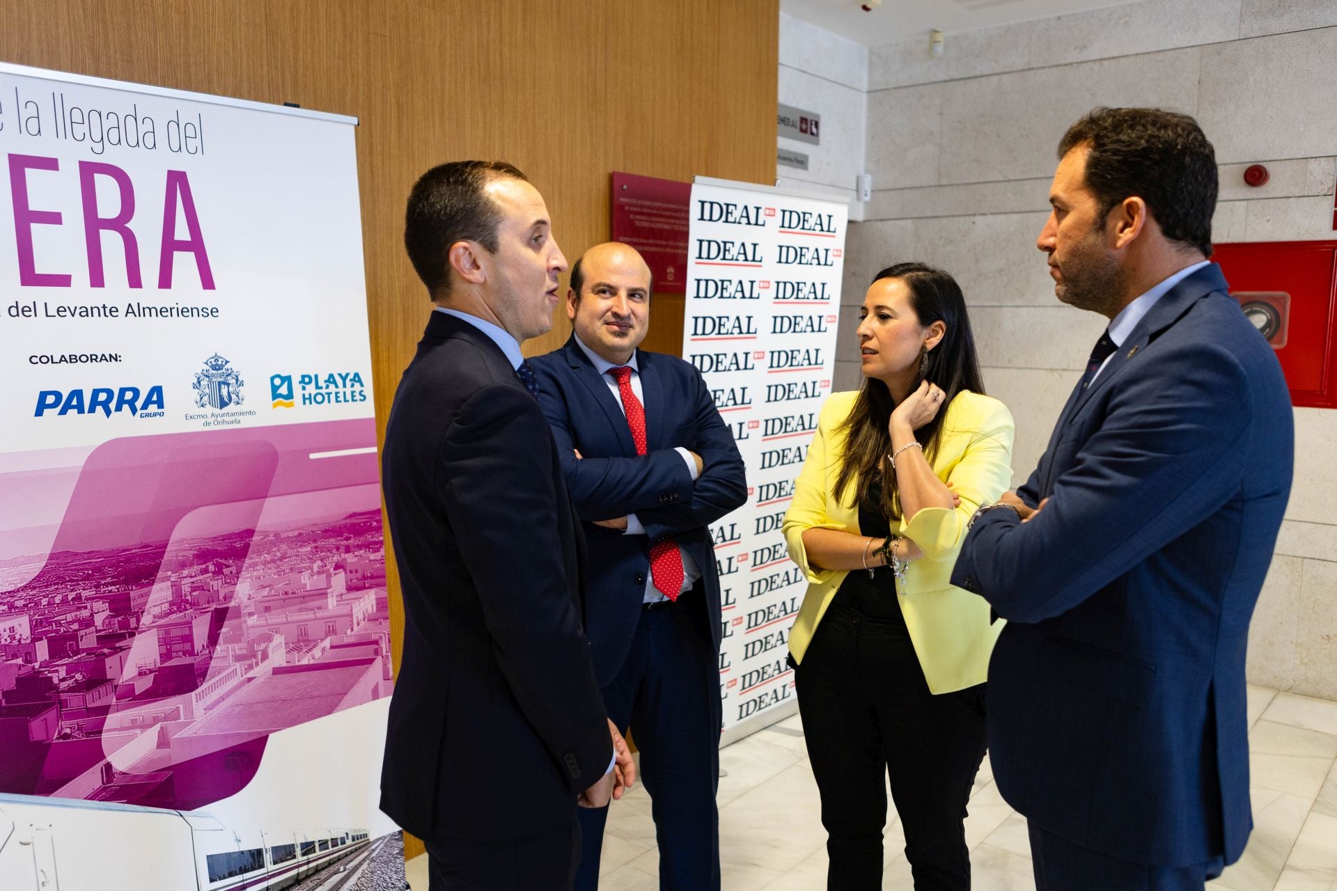 La jornada del AVE en Vera, en fotos