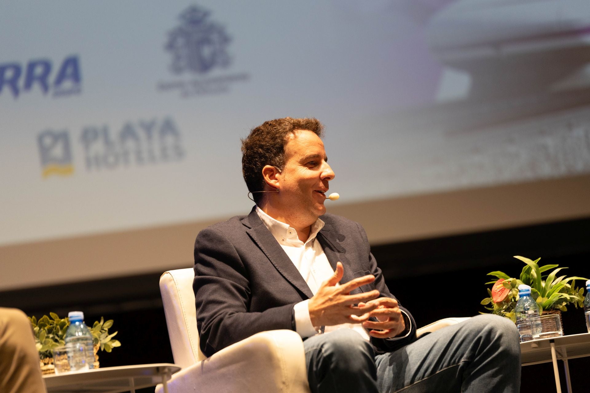 La jornada del AVE en Vera, en fotos