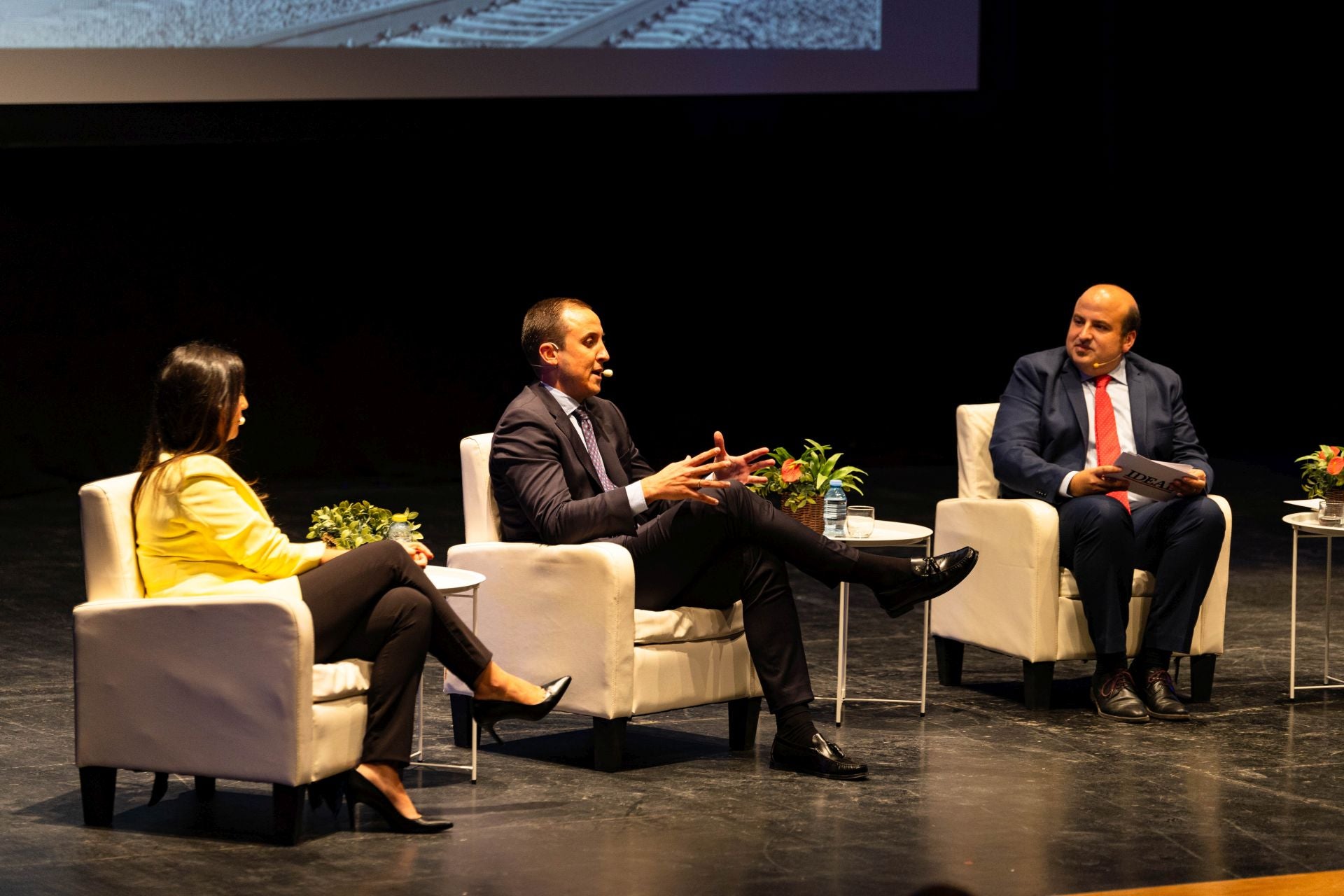 La jornada del AVE en Vera, en fotos