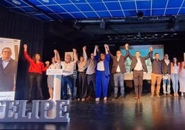 Presentación de la candidatura del PP de Carboneras a las elecciones municipales.