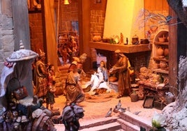 Innovación, espiritualidad y arte en el Belén 'nevado' de Vera