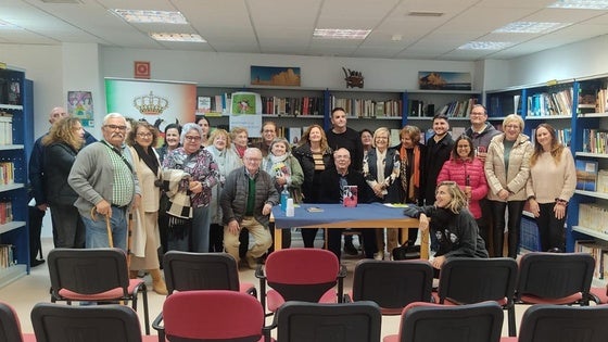 Encuentro de lectores con los escritores María Jesús Peregrín y Jacinto Ruiz en Pulpí
