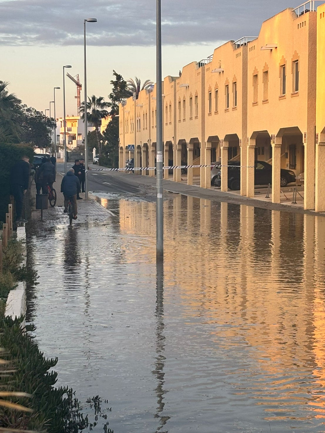 Así ha quedado Vera Playa tras el último temporal marino