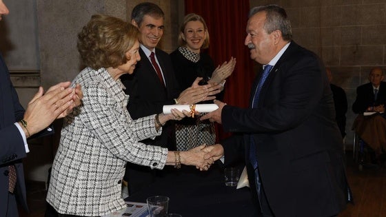 La Reina Sofía entrega a la Geoda de Pulpí el premio Hispania Nostra por sus buenas prácticas