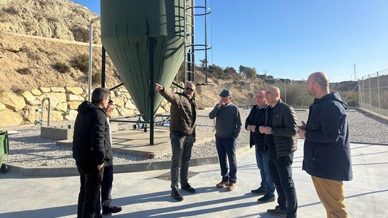 El Ayuntamiento de Huércal-Overa y Galasa firman el Acta de recepción de la EDAR de El Saltador
