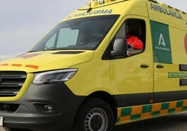 Ambulancia del Centro de Emergencias Sanitarias 061.