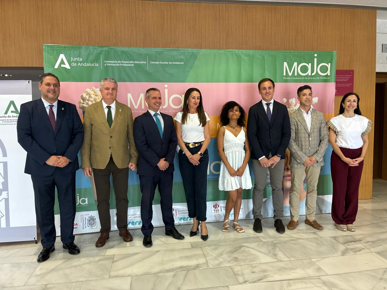 El Consejo Escolar de Andalucía celebra en Vera la gira MAJA con los cortometrajes premiados