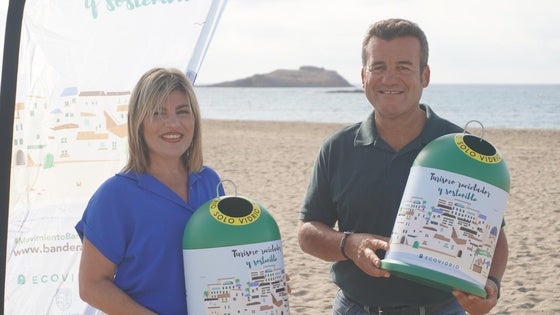Carboneras compite este verano por conseguir la Bandera Verde de la Sostenibilidad de Ecovidrio
