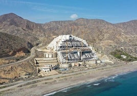 Hotel del Algarrobico, en una imagen de archivo.