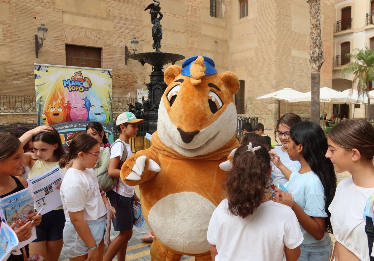 Marco Topo, un juego interactivo 'made in Vera' como atractivo para el turismo familiar  