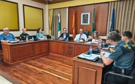 Reunión de la Junta Local de Seguridad del municipio de Turre