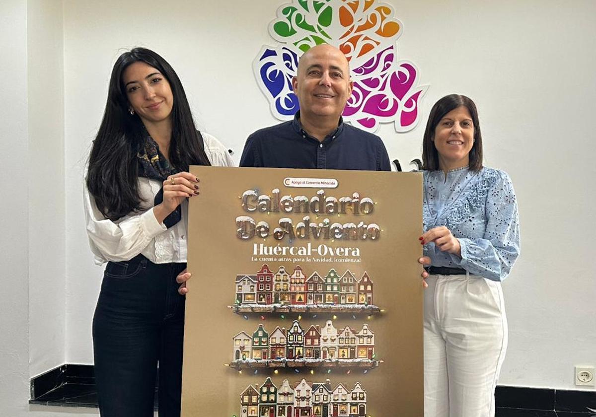 Huércal-Overa comienza la cuenta atrás para la Navidad con el calendario de adviento de los comercios