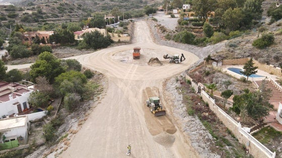 La segunda fase de la variante de Mojácar encara su «recta final»