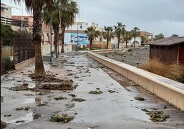 Imagen de archivo de los estragos en el Levante almeriense.